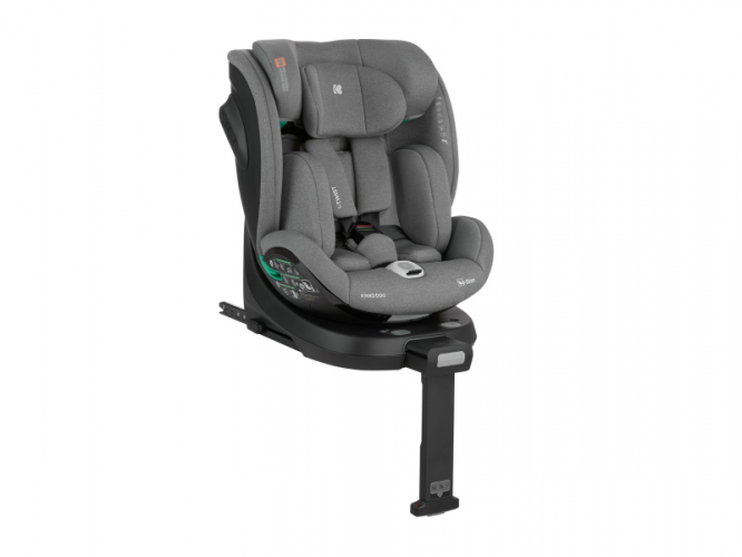 Autosedačka KikkaBoo i-Twist i-Size 40-150 cm Dark Grey