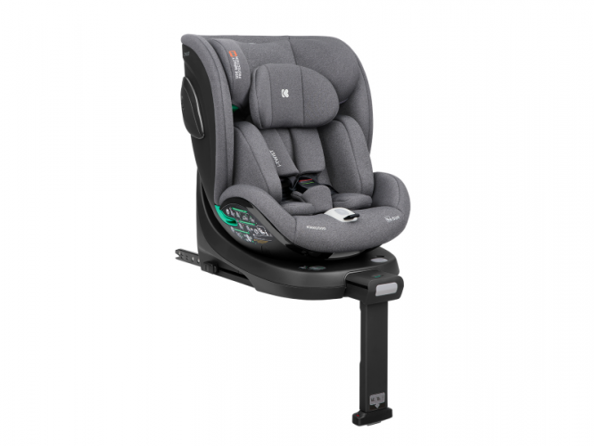 Autosedačka KikkaBoo i-Twist i-Size 40-150 cm Light Grey