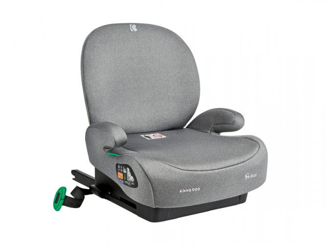 KikkaBoo Podsedák i-Boost i-Size 125-150 cm Light Grey