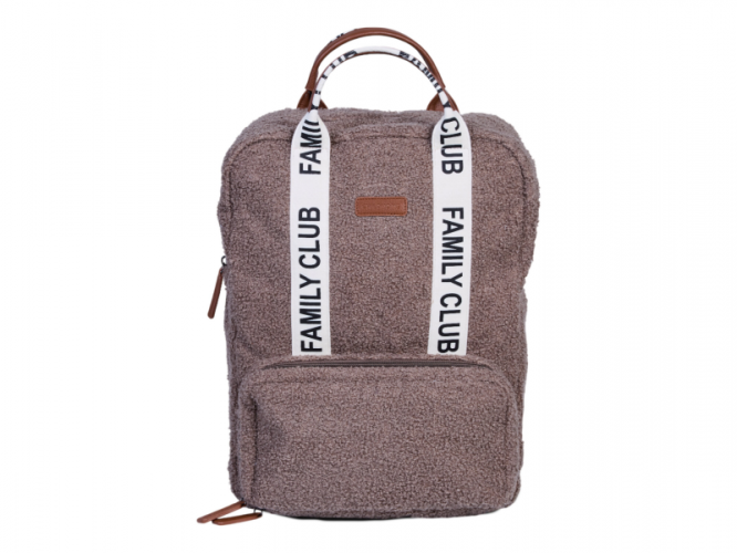 Childhome Přebalovací batoh Family Club Signature Teddy Soft Brown
