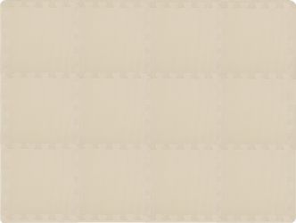 Rialto Baby Hrací podložka puzzle s okrajem Light Beige 92x122 cm