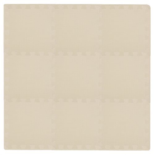 Rialto Baby Hrací podložka puzzle s okrajem Light Beige 92x92 cm