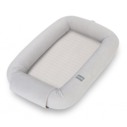 Sleepee Multifunkční hnízdečko pro miminko s odnímatelnými boky 2 v 1 Grey