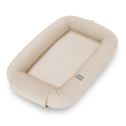 Sleepee Multifunkční hnízdečko pro miminko s odnímatelnými boky 2 v 1 Sand