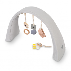Sleepee Nastavitelná hrazdička pro miminko s hračkami Grey