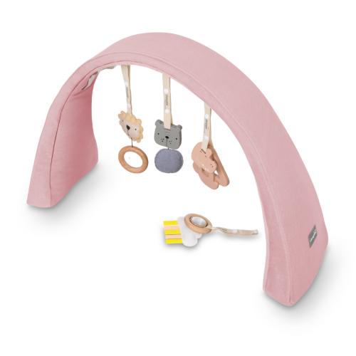 Sleepee Nastavitelná hrazdička pro miminko s hračkami Pink