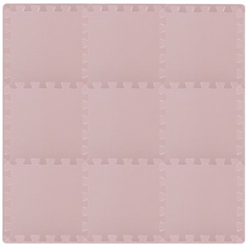 Rialto Baby Hrací podložka puzzle s okrajem Light Pink 92x92 cm