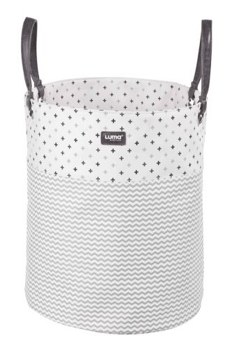 Luma Koš na hračky velký Mixed White