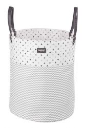 Luma Koš na hračky velký Mixed White