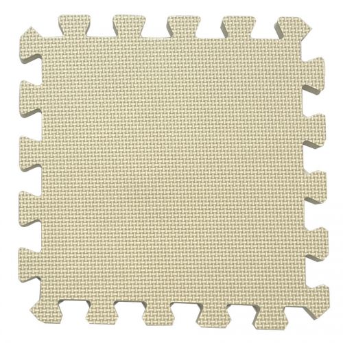 Rialto Baby Pěnová puzzle Light Beige 31,5 x 31,5 x 1,4 cm, 1ks