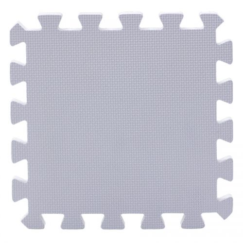 Rialto Baby Pěnová puzzle Silver 31,5 x 31,5 x 1,4 cm, 1ks