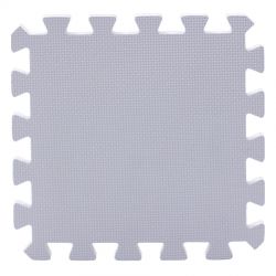 Rialto Baby Pěnová puzzle Silver 31,5 x 31,5 x 1,4 cm, 1ks