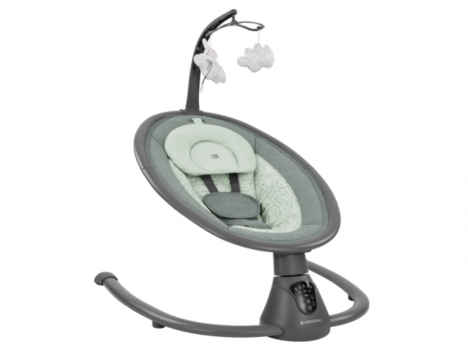 KikkaBoo Houpací lehátko elektrické Twiddle Mint