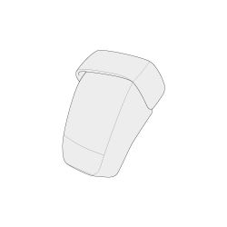 Inglesina Náhradní nánožník na Sportovní sedačku Aptica Magnet Grey