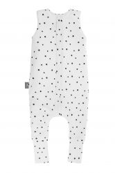 Sleepee Celoroční spací pytel s nohavicemi Černé tečky S