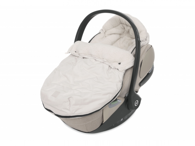 Jollein Fusak do autosedačky Embossed Sand