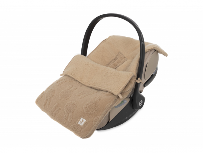 Jollein Fusak do autosedačky Miffy Jacquard Teddy Biscuit