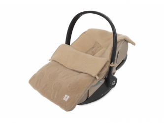 Jollein Fusak do autosedačky Miffy Jacquard Teddy Biscuit