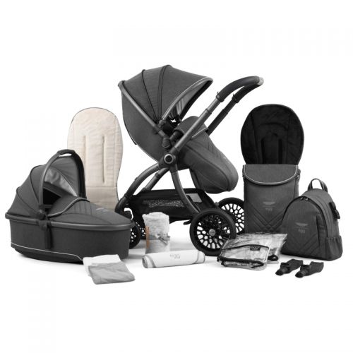 Kočárek Aston Martin egg3® sada Classic Grey
