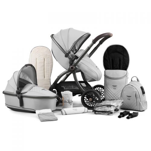 Kočárek Aston Martin egg3® sada Soft Grey