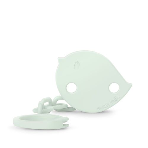 Suavinex Klip na dudlík BIRDIES zelený