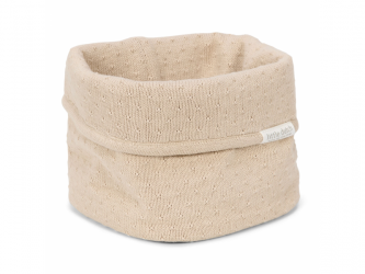 Little Dutch Košík pletený malý Pure Soft Beige