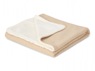 Little Dutch Deka pletená / fleece 70x100 Pure Soft Beige