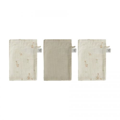 Bebe-Jou Bambusové mušelínové žínky Dear Goose 3ks