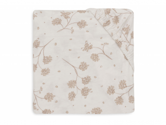 Jollein Prostěradlo napínací 40/50 x 80/90 cm Leafy Dreams