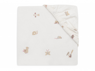 Jollein Prostěradlo napínací 40/50 x 80/90 cm Animal Friends