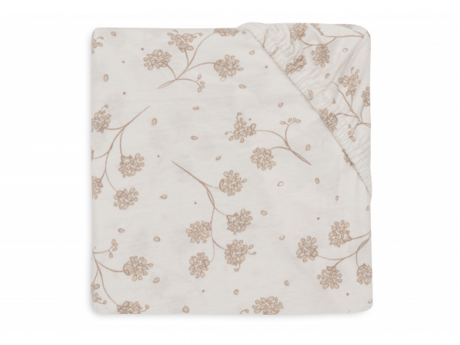 Jollein Prostěradlo napínací 140/150 x 70/75 cm Leafy Dreams