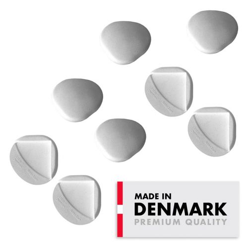 BabyDan Chrániče rohů 8ks Corner Guard white, BIO