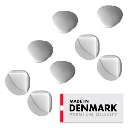 BabyDan Chrániče rohů 8ks Corner Guard white, BIO