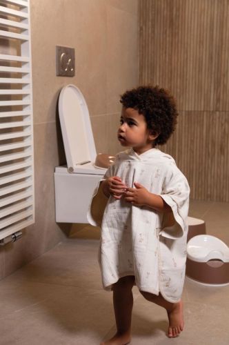 Bebe-Jou Mušelínové pončo Dear Goose