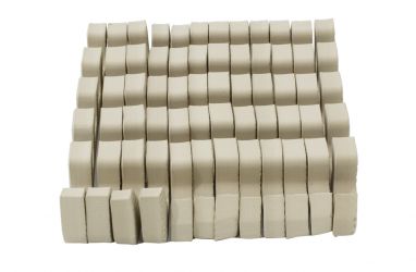 Rialto Baby Sada okrajů Light Beige pro pěnové puzzle 90x90cm