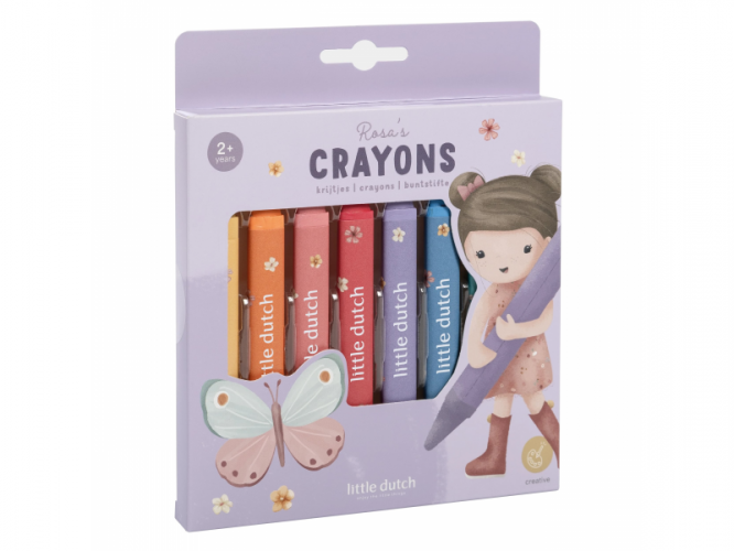 Little Dutch Voskovky 8 ks Rosa