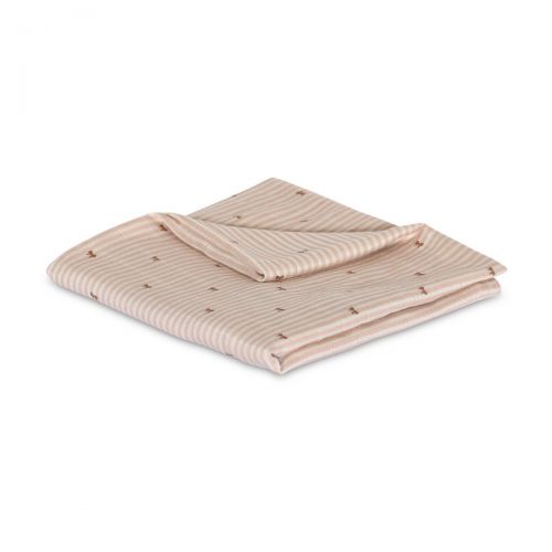 NUUROO Valentin Mušelínová plena z bambusu Stripe Bow