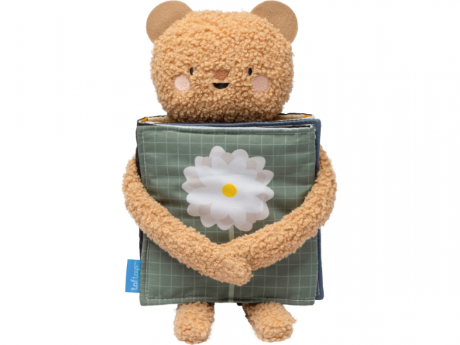Taf Toys Medvídek plyšový s knížkou Snuggle Bear