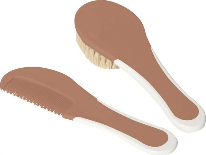 Bebe-Jou Hřeben a kartáč s přírodním vlasem Bébé-Jou Copper