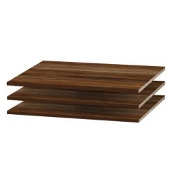 Poličky 3 ks k 2-dílné skříni Faktum Makaó