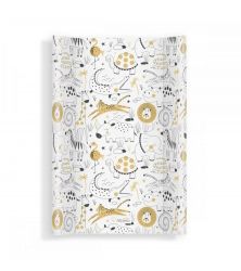 Klupš Přebalovací podložka měkká 2-hranná 70x50cm Zoo