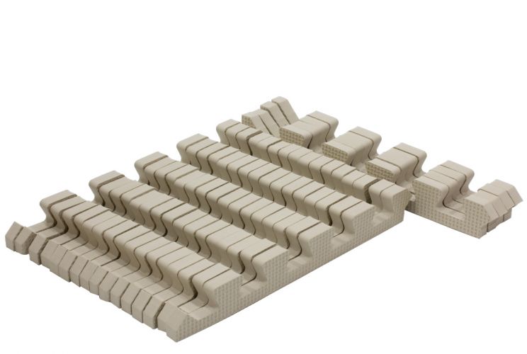 Rialto Baby Sada béžových okrajů pro pěnové puzzle 120x180cm