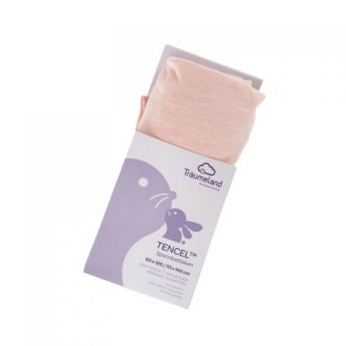 TRÄUMELAND prostěradlo Tencel UNI Rose Smoke