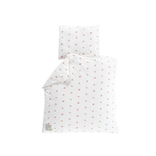 TRÄUMELAND Povlečení do kolébky Jersey 80/80 + 35/40 Flora