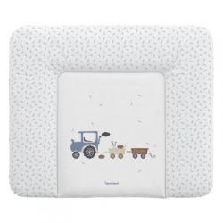 TRÄUMELAND přebalovací podložka Little Farm Blau 75 x 85 cm