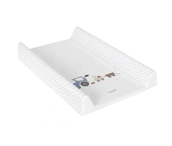 TRÄUMELAND Přebalovací podložka Little Farm Blau 50 x 70 cm