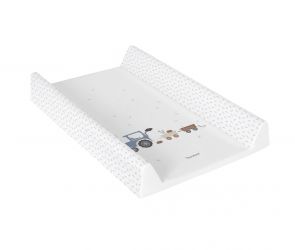 TRÄUMELAND Přebalovací podložka Little Farm Blau 50 x 70 cm