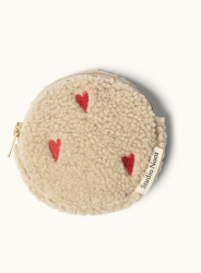 Studio Noos Teddy WALLET Peněženka Ecru Hearts