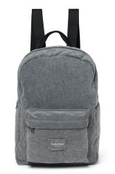Studio Noos Denim Midi BACKPACK Batůžek s přední kapsou Grey