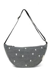 Studio Noos Denim Adult FANNY Kabelka Grey Hearts